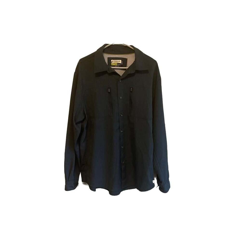 Magellan Outdoors Men's Laguna Madre Long Sleeve Fishing Shirt